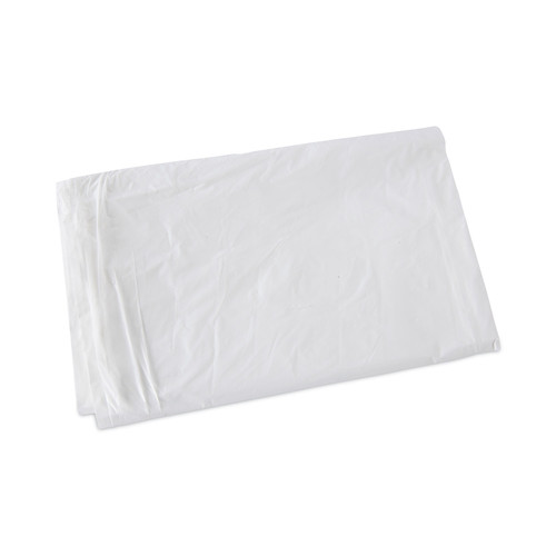 Trash & Waste Bins | Boardwalk H6036TWK 30 in. x 36 in. 30 gal. 0.9 mil Linear Low Density Industrial Can Liners - White (100/Carton) image number 0