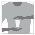 Just Launched | Dart Y9 9 oz. High-Impact Polystyrene Cold Cups - Translucent (2500/Carton) image number 5