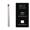 Back to School Sale | Scotch 7982 Mailing Tube 48-in Long 4-in Diameter White 12/Carton image number 3