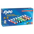 Washable Markers | EXPO 2003995A Low-Odor Chisel Tip Dry Erase Marker Office Value Pack - Assorted Colors (192/Pack) image number 0