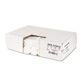 Trash Bags | Boardwalk Z6639LN GR1 33 Gallon 9 mic 33 in. x 39 in. High-Density Can Liners - Natural (25 Bags/Roll, 20 Rolls/Carton) image number 2