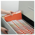 Just Launched | Smead 12543 Colored File Folders with Assorted 1/3-Cut Tab Positions - Letter, Orange (100/Box) image number 5