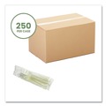 Cutlery | Vegware VW-KFSWN Compostable Fork/Knife/Spoon/Napkin Cutlery Kits - White (250/Carton) image number 1