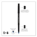 Back to School Sale | uni-ball 60041 ONYX Extra-Fine 0.5 mm Roller Ball Pen - Black/Blue Barrel (1-Dozen) image number 10