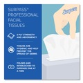  | Surpass 21320 2-Ply Pop-Up Box Facial Tissue for Business - White (110/Box, 36 Boxes/Carton) image number 9