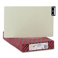 Back to School Sale | Smead 63235 100% Recycled 1/3-Cut Metal End Tabs Blank 8.5 in. x 14 in. Pressboard Guides - Green (50/Box) image number 0