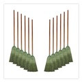  | Boardwalk BWK932YCT Yucca Corn Fiber Bristle Warehouse Brooms with 56 in. Handle - Natural (12/Carton) image number 0