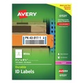 Labels | Avery 61531 Durable 3.25 in. x 8.38 in. Permanent ID Labels with TrueBlock Technology - White (3/Sheet, 50-Sheet/Pack) image number 0
