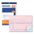 Notebooks & Pads | Rediform 7L787 50 Forms Total 5.5 in. x 7.88 in. Three-Part Carbonless Credit Memo Book image number 1
