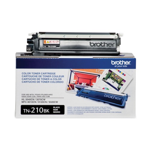 Just Launched | Brother TN210BK 2200 Page-Yield Toner - Black image number 0