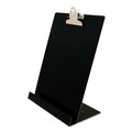 Clipboards | Saunders 22521 Free Standing Clipboard and Tablet Stand with 1 in. Clip Capacity for 8.5 in. x 11 in. Sheets - Black image number 0