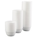 Just Launched | Dart 12B32 12 oz. Insulated Foam Bowls - White (1000/Carton) image number 1