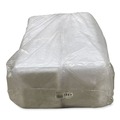 Food Trays, Containers, and Lids | GEN 9PWH 12.25 in. x 9.25 in. x 0.62 in. #9P Meat Trays - White (200/Carton) image number 0
