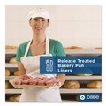 Food Wraps | Dixie 27SGP Greaseproof Liftoff Pan Liner 24.38 x 16.38 (1000/Carton) image number 1