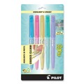 Pens | Pilot 46543 FriXion Light Pastel Collection Erasable Chisel Tip Highlighters - Assorted Ink Colors/Assorted Barrel Colors (5/Pack) image number 0