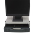 Monitor Stands | Innovera IVR55000 15 in. x 11 in. x 3 in. Basic LCD Monitor/Printer Stand - Charcoal Gray/Light Gray image number 4