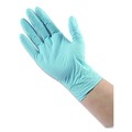 Disposable Gloves | Boardwalk 382SBXA 5 mil. Disposable Examination Nitrile Gloves - Small, Blue (100/Box) image number 3