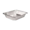  | Handi-Foil 32135 10.38 in. x 12.75 in. Half-Size Deep Aluminum Steam Table Pans (100/Carton) image number 1