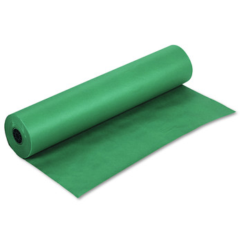 Pacon P0063140 35 lbs. Wrapping Weight 36 in. x 1000 ft. Rainbow Duo-Finish Colored Kraft Paper - Emerald (1-Roll)