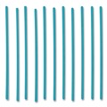 Cutlery | phade 511170 5 in. PHA Marine Biodegradable Stir Straws - Ocean Blue (6000/Carton) image number 2