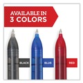 Pens | Sharpie Roller 2101305 Medium 0.7 mm Professional Design Rollerball Stick Pen - Black Ink, Black Barrel (1-Dozen) image number 3