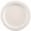 Bowls and Plates | Dixie Ultra DIX SXP10W 10 in. Diameter Heavy-Weight Paper Plates - White (4/Carton) image number 0