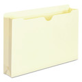 File Folders | Smead 76560 2-Ply Straight Tab Legal Size Manila File Jackets - Manila (50/Box) image number 1