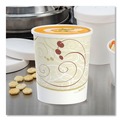 Food Service | SOLO H4325-J8000 Flexstyle 32 oz Double Poly Paper Containers - Symphony Design (25/Pack, 20 Packs/Carton) image number 3