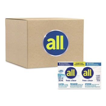 PRODUCTS | Surf 1R-2979355 Free Clear HE Liquid Laundry Detergent/Dryer Sheet Dual Vend Pack (100/Carton)