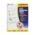 Sheet Protectors | C-Line 65004 9 in. x 12 in. 2 mil Cleer Adheer Self-Adhesive Non-Glare Laminating Film - Clear (50/Box) image number 0