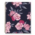 Notebooks & Pads | Blue Sky 137264 11 in. x 8.5 in. 12-Month (Jan to Dec): 2026 Mimi Pink Monthly Planner - Floral Artwork, Pink/Blue/Rose Cover image number 1