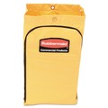 Cleaning Carts | Rubbermaid Commercial 1966719 17.25 in. x 30.5 in. 24 Gallon Zippered Vinyl Cleaning Cart Bag - Yellow image number 0