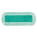  | Rubbermaid Commercial FGQ41800GR00 18 in. Microfiber Dust Pad with Fringe - Green (6/Carton) image number 0