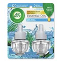 Odor Control | Air Wick 62338-79717 0.67 oz. Scented Oil Refill - Fresh Water (6/Carton) image number 1