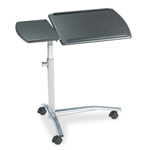 Desktop Organizers | Mayline 950ANT 29.5 in. x 20 in. x 27 in. to 38 in. Laptop Computer Caddy - Anthracite image number 0