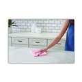 Cleaning Cloths | Boardwalk 2164040 16 in. x 16 in. Microfiber Cleaning Cloths - Pink (24/Pack) image number 5