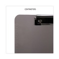 Clipboards | Universal UNV40311 Low-Profile Plastic Clipboard with 0.5 in. Clip Capacity for 8.5 x 11 Sheets - Translucent Black image number 5