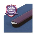 File Folders | Smead 19035 Six SafeSHIELD Fasteners 2 Dividers Legal Size Six-Section Pressboard Top Tab Classification Folders - Dark Blue (10/Box) image number 7