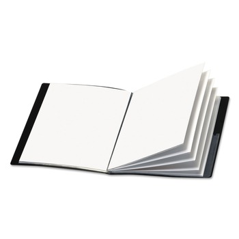 PAPER AND PRINTABLES | Cardinal 50232 ShowFile Display Book with Custom Cover Pocket and 24 Letter-Size Sleeves - Black