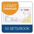 Retail Store Supplies | TOPS 46820 50 Forms Total Two-Part Carbonless 4.78 in. x 2.75 in. Money and Rent Receipt Books image number 4