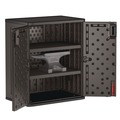Office Filing Cabinets & Shelves | Suncast Commercial BMCCPD3600 30 in. x 20.25 in. x 36 in. Base Storage Cabinet - Gray image number 3
