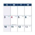Bulletin Boards | AT-A-GLANCE PM36AP28 12 Month (July to June): 2024 to 2025 48 in. x 32 in. Academic Erasable Reversible Extra Large Wall Calendar - White/Blue/Red image number 2