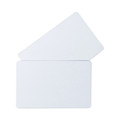 Sheet Protectors | C-Line 89007 3.38 in. x 2.13 in. PVC ID Badge Card - White (100/Pack) image number 1