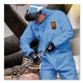 Safety & First Aid | Ansell 58527 A20 Elastic Back Wrist/ankle Hood/boots Coveralls 4x-Large Blue 20/carton image number 3