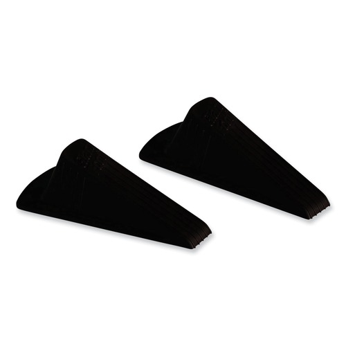Office & Office Supplies | Master Caster 00969 Giant Foot 3.5 in. W x 6.75 in. D x 2 in. H No-Slip Rubber Wedge Doorstop - Brown (2/Pack) image number 0