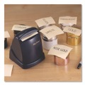 Desktop Organizers | Victor 0023 Executive Dispenser For 150 ft x 3-in Rolls Black Includes (1) Refill Roll and (2) AA Batteries image number 4