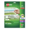 Labels | Avery 06467 0.5 x 1.75 Inkjet/Laser Removable Multi-Use Labels - White (2000/Pack) image number 0