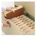 File Jackets & Sleeves | Smead 73390 5.25 in. Expansion Redrope Tuff Pocket Drop-Front File Pockets with Fully Lined Gussets - Letter , Redrope (10/Box) image number 1