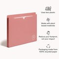 File Jackets & Sleeves | U Brands 6595U01-12 U-Eco Straight Tab Poly File Jackets - Assorted/Letter Size (10/Pack) image number 1