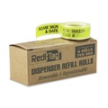 Page Flags | Redi-Tag B91032 Please Sign and Date Arrow Message Page Flags Refills - Yellow (6/Box) image number 0